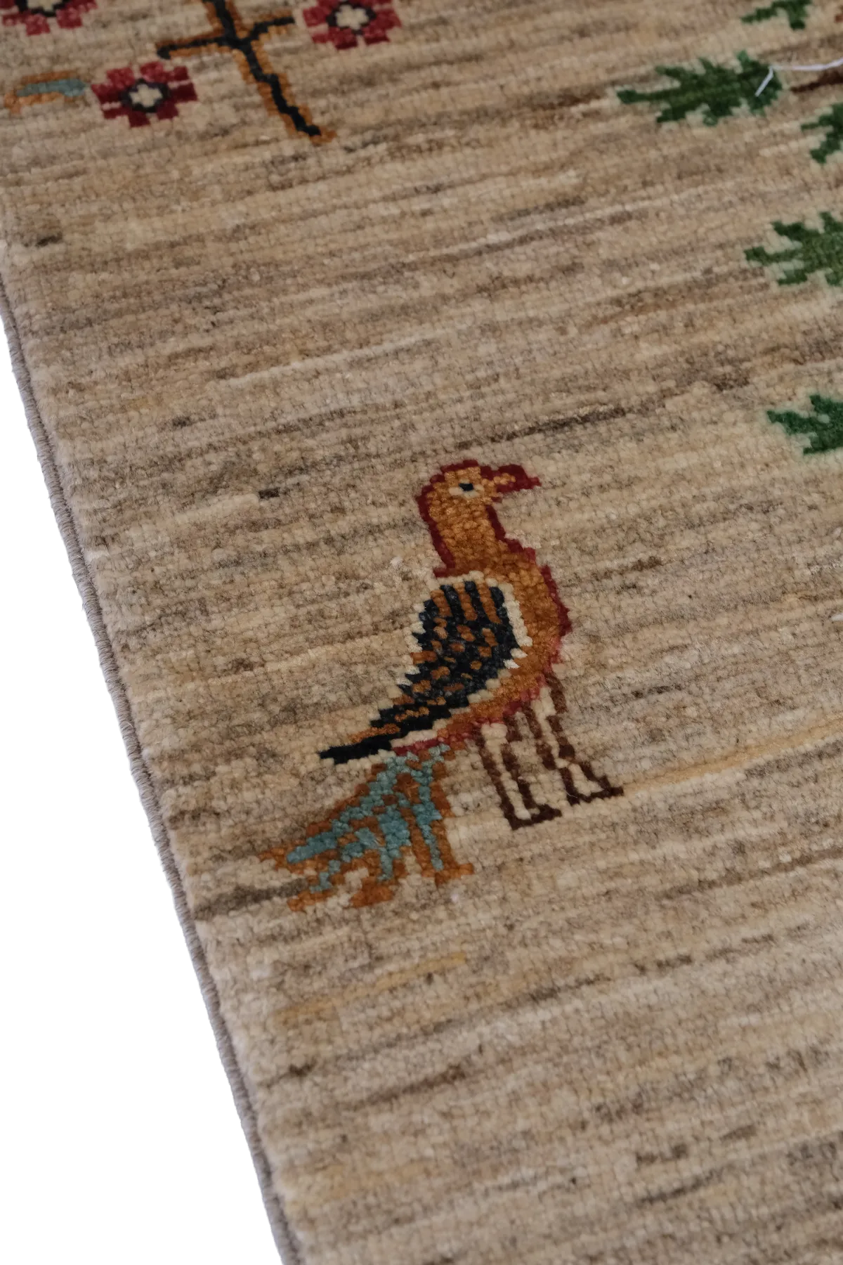 Afgan Halı   %100 Saf Yün   1.87x1.28=2.40m2  35x40 ilmek