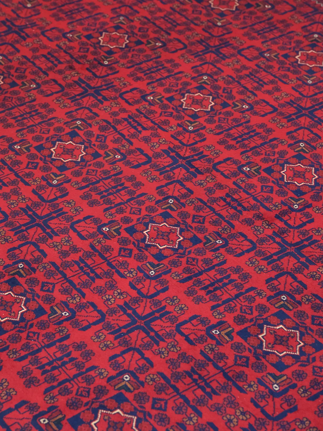 Afgan Halı   %100 Saf Yün   2.92× 2.00 =5.84m2  50x50 ilmek