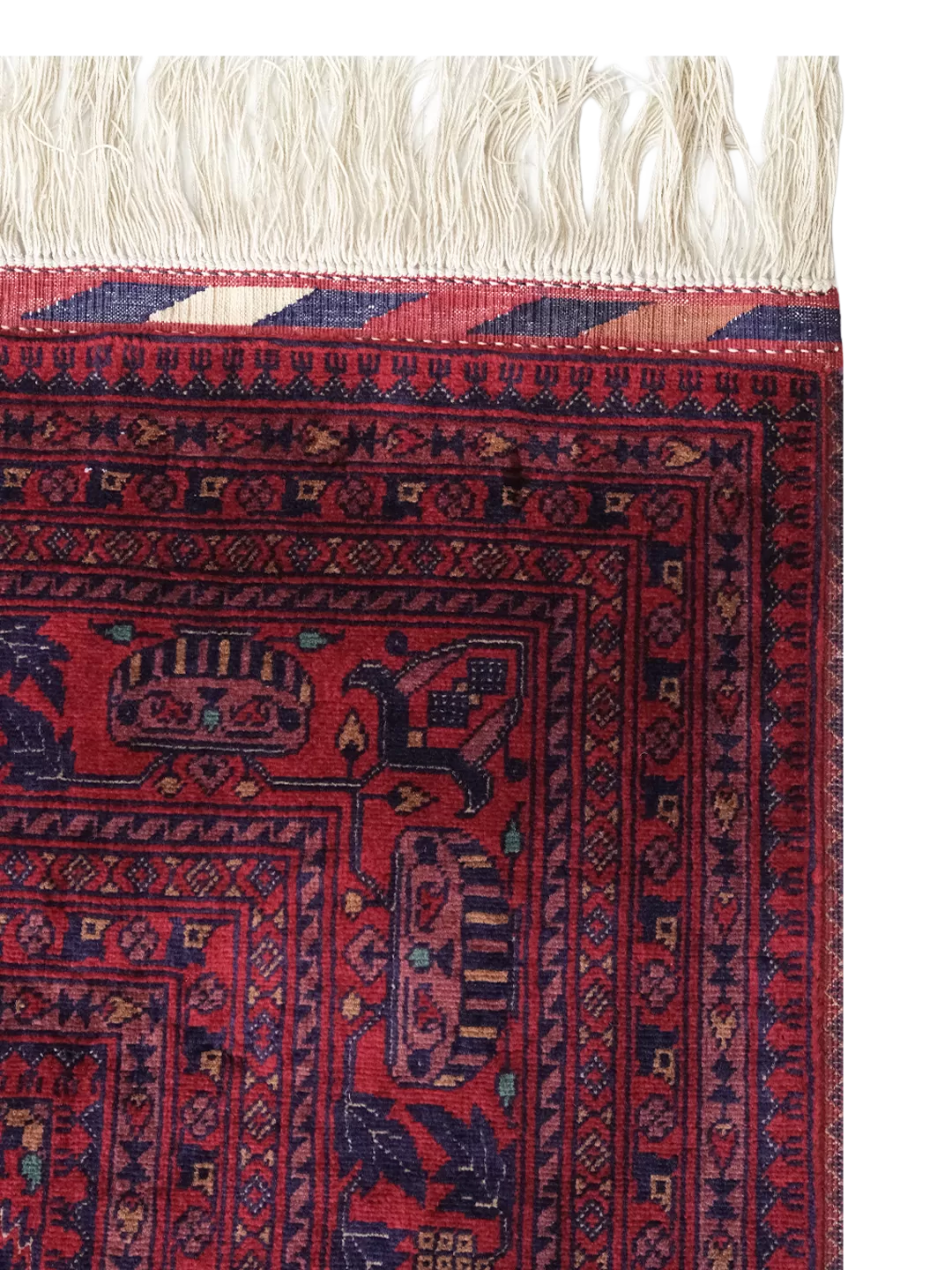 Afgan Halı   %100 Saf Yün   2.95× 2.01 =5.92m2  50x50 ilmek