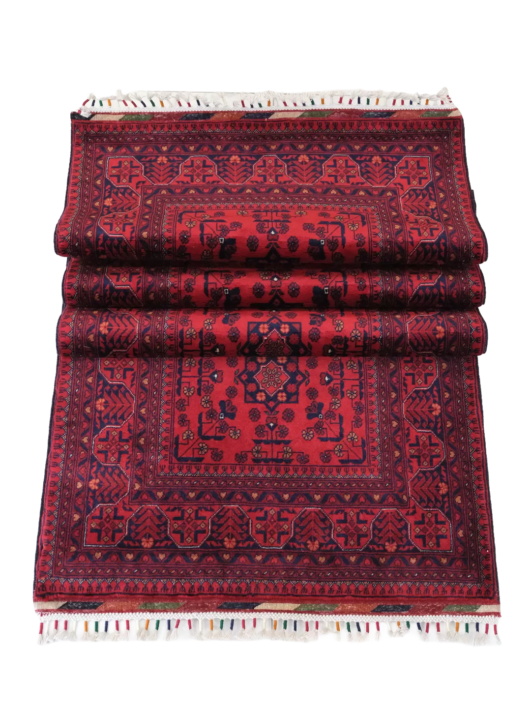 Afgan El Dokuma Yolluk   %100 Saf Yün   2.93× 0.81 =2.37 m2