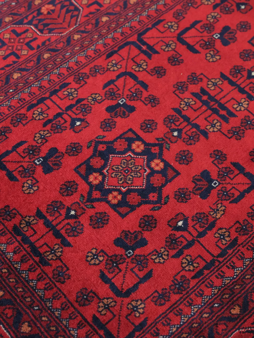 Afgan El Dokuma Yolluk   %100 Saf Yün   2.93× 0.81 =2.37 m2