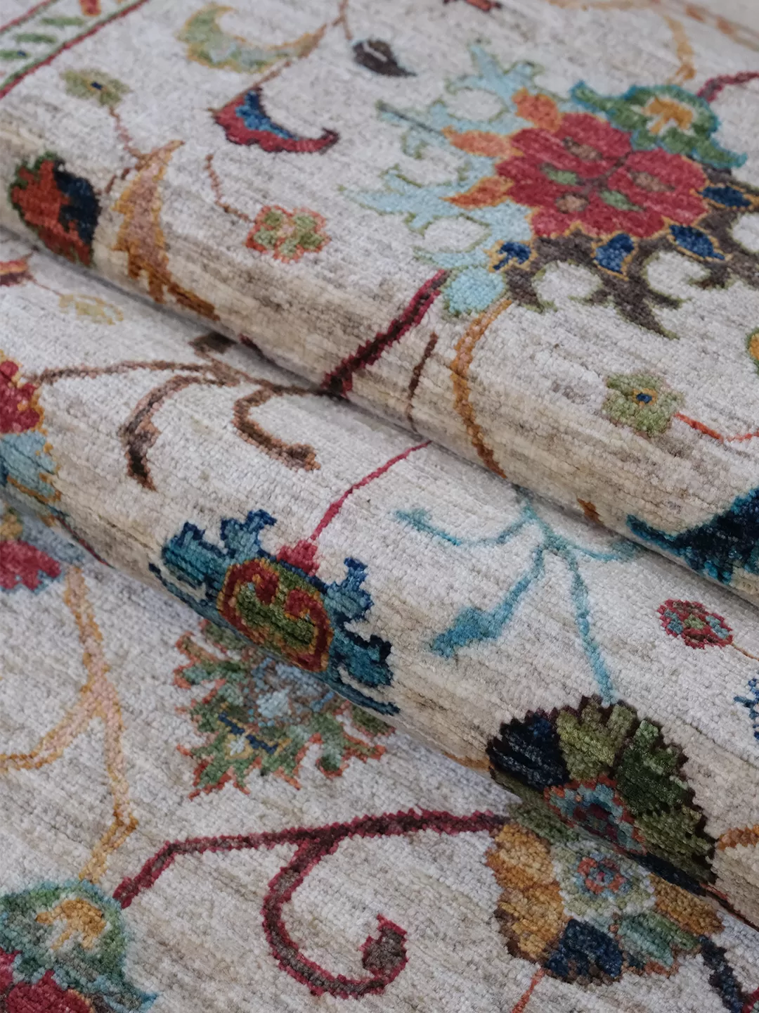 Afgan El Dokuma Yolluk   %100 Saf Yün   2.59× 2.113 =2.36 m2