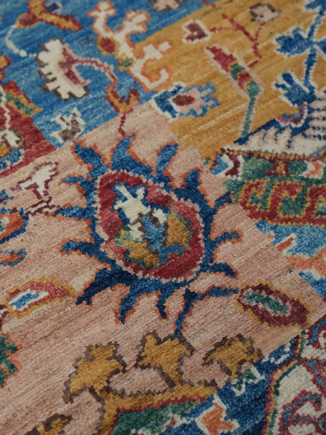 Afgan El Dokuma Yolluk   %100 Saf Yün   2.87× 0.73 =2.09 m2