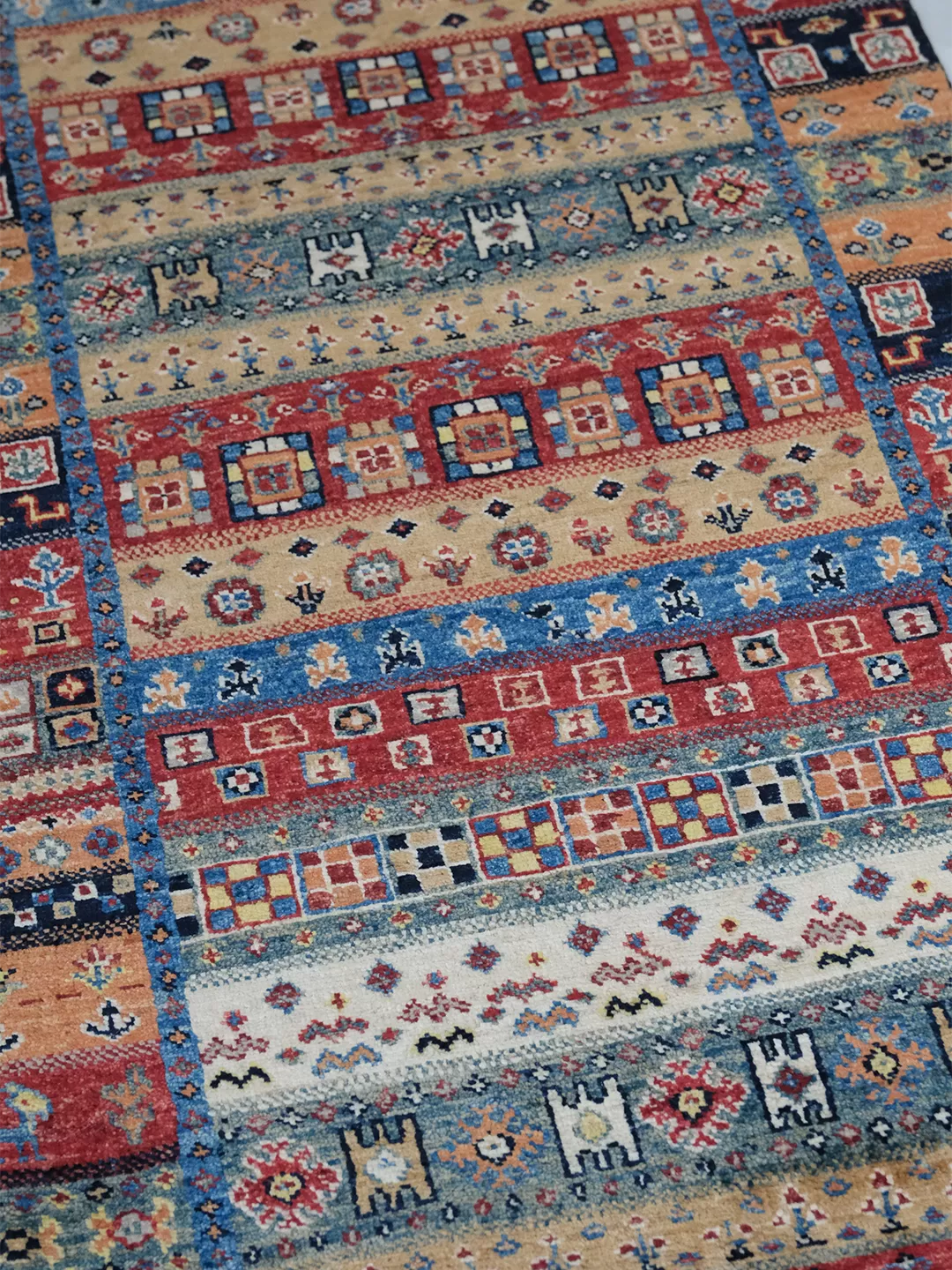 Afgan El Dokuma Yolluk   %100 Saf Yün   3.01× 0.80 =2.40 m2