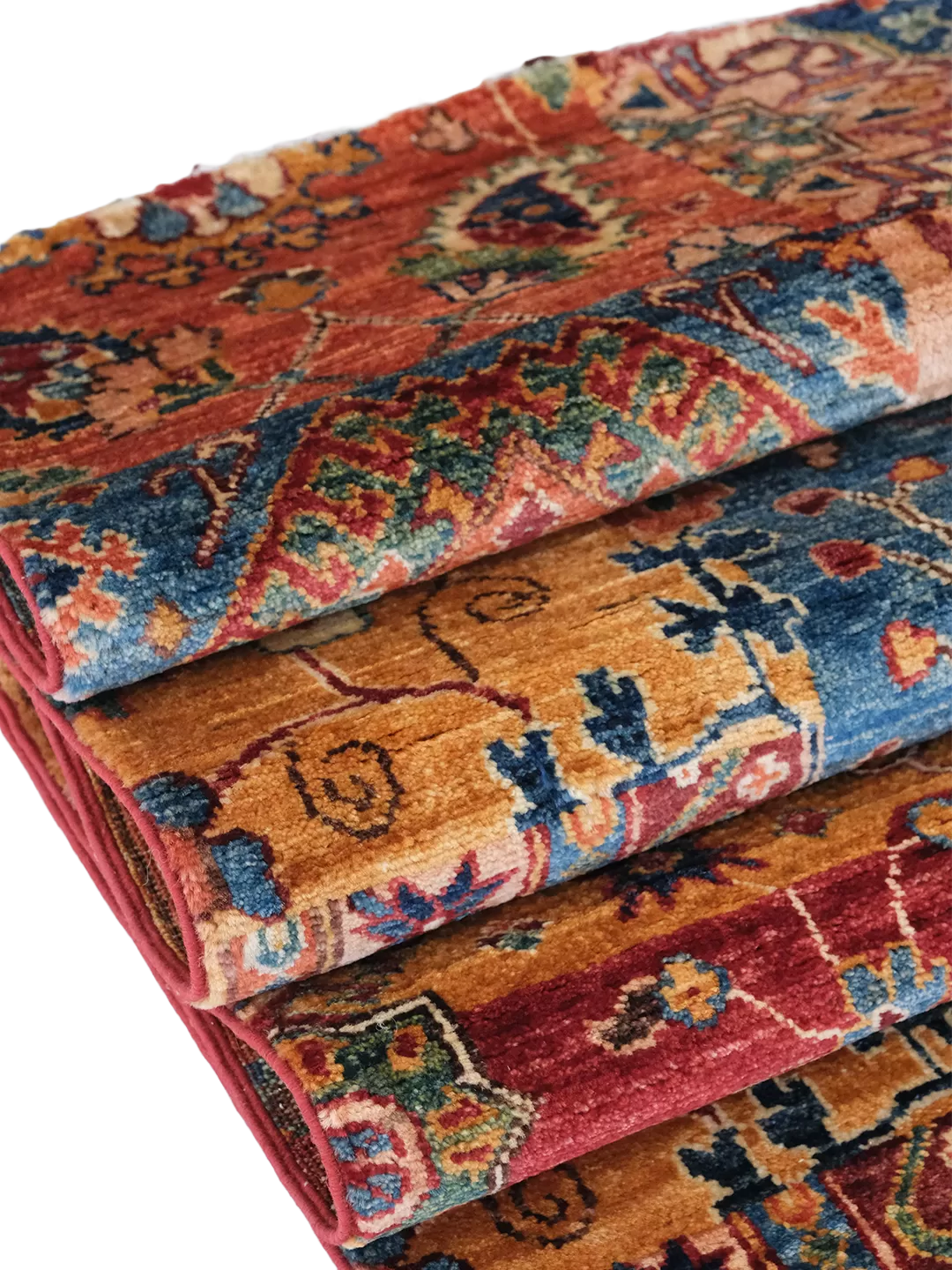 Afgan El Dokuma Yolluk   %100 Saf Yün   3.03× 0.75 =2.27 m2