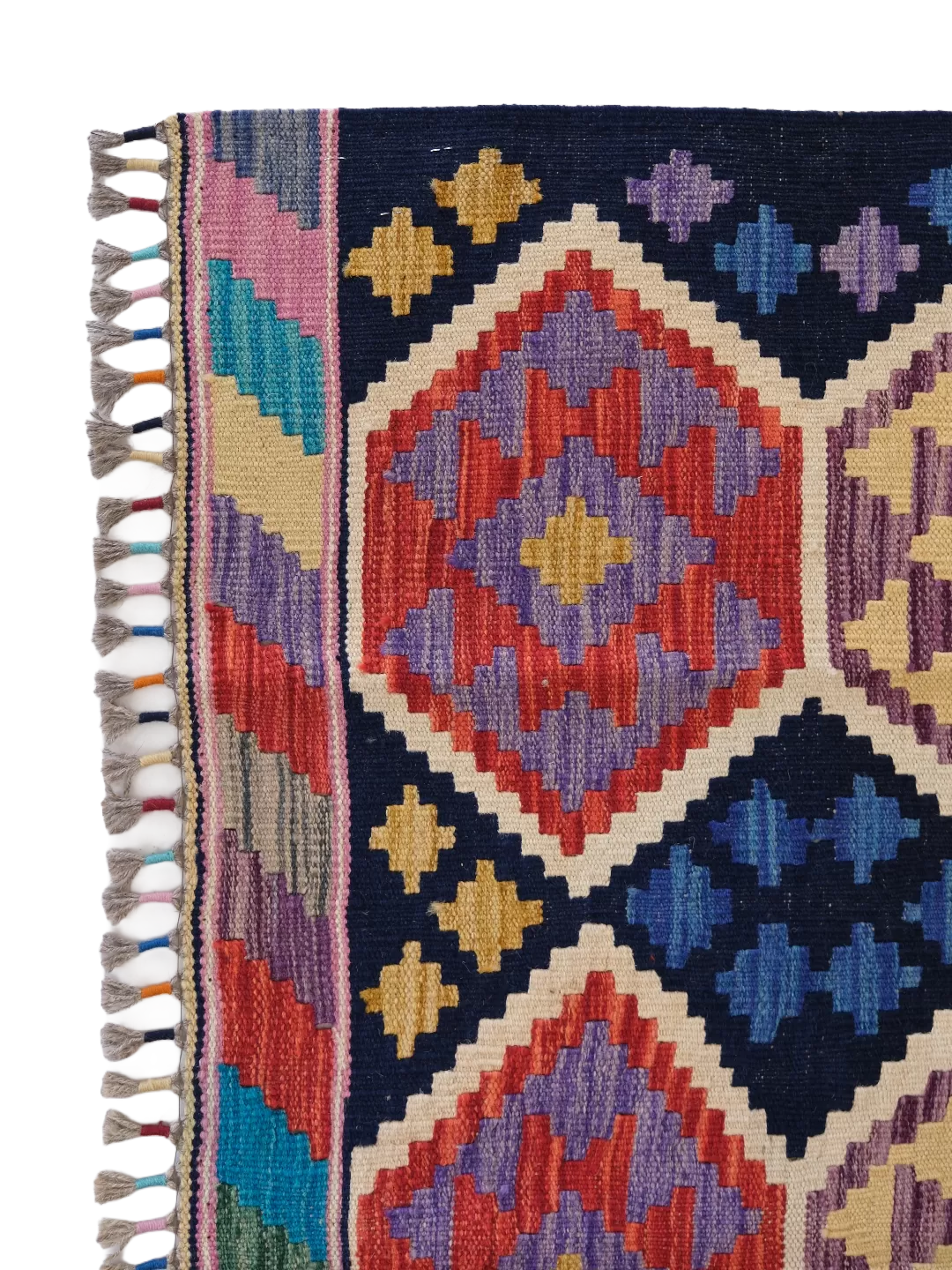 Afgan El Dokuma Maimana Kilim   %100 Saf Yün   1.77x1.30=2.30m2