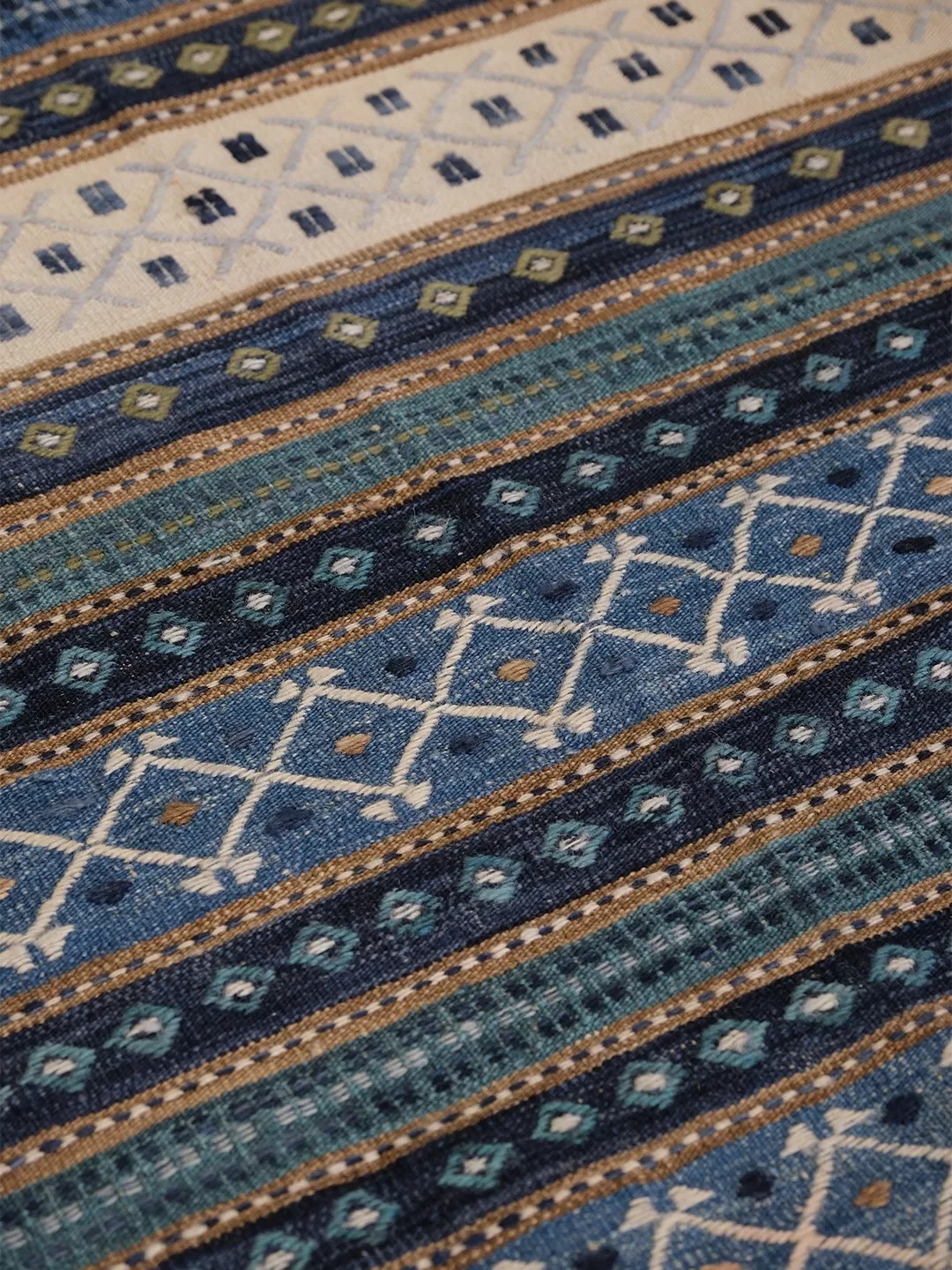 El Dokuma Kilim %100 Saf Yün 2.49x1.66=4.13m2