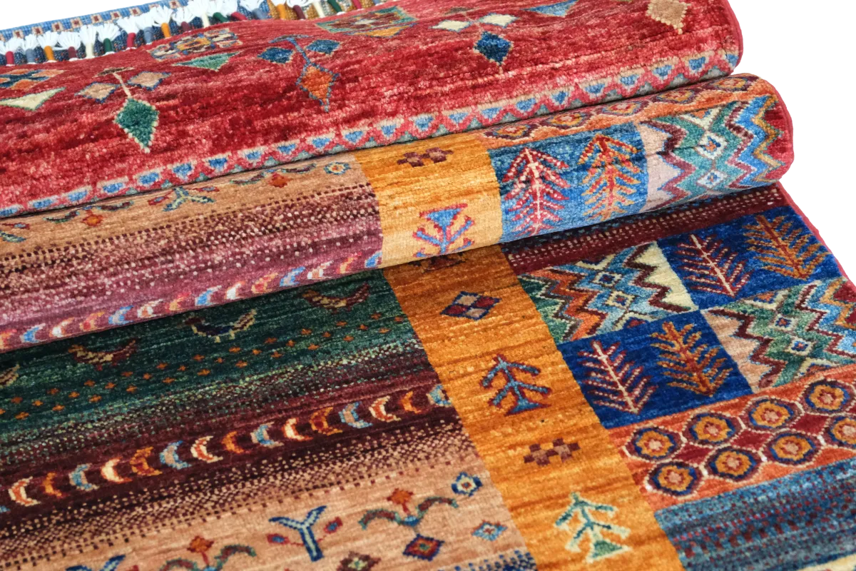 Afgan Halı  %100 Saf Yün  2.34x.1.74= 4.07m2  35x40 ilmek