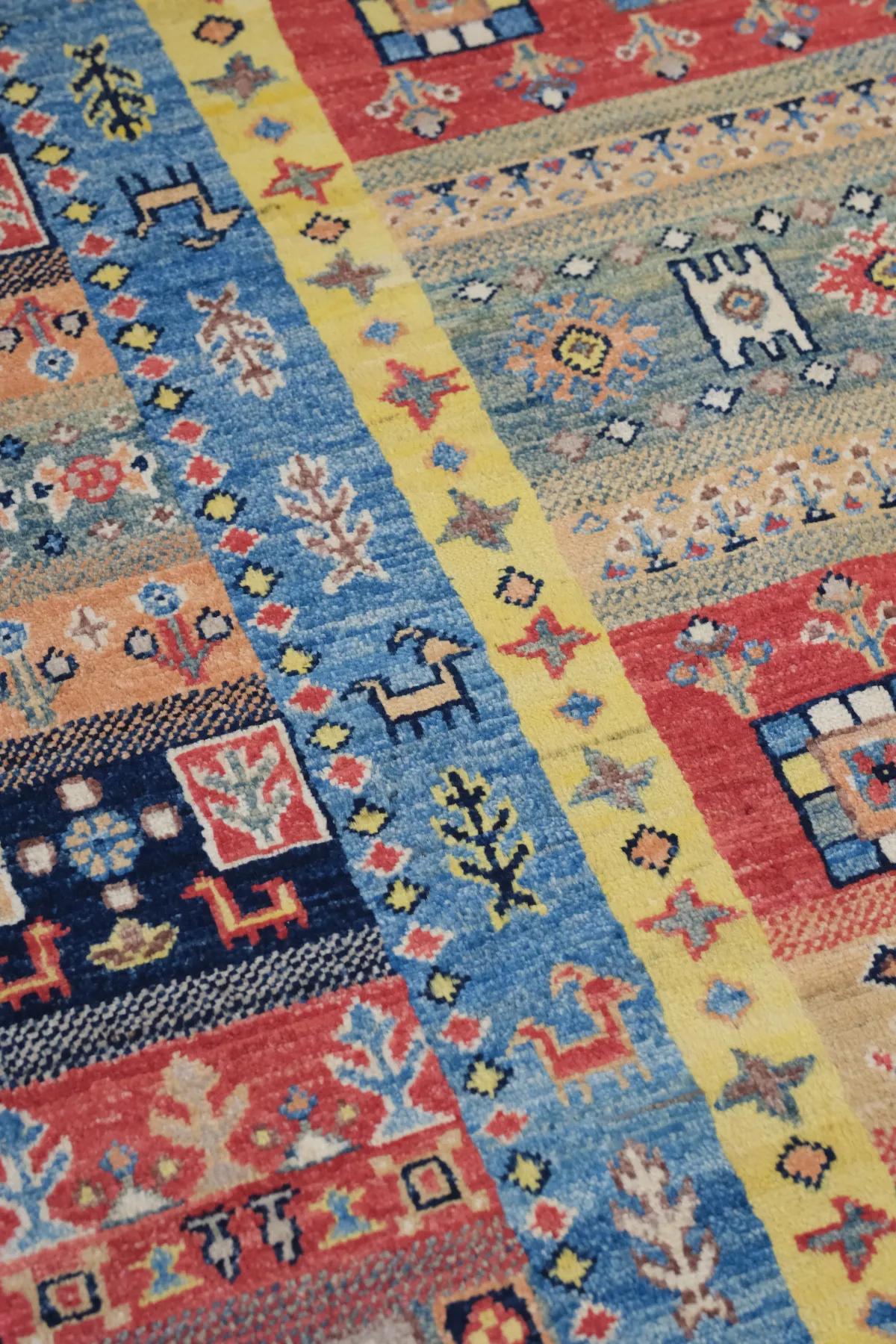 Afgan Halı  %100 Saf Yün  2.07x.1.54= 3.18m2  35x40 ilmek