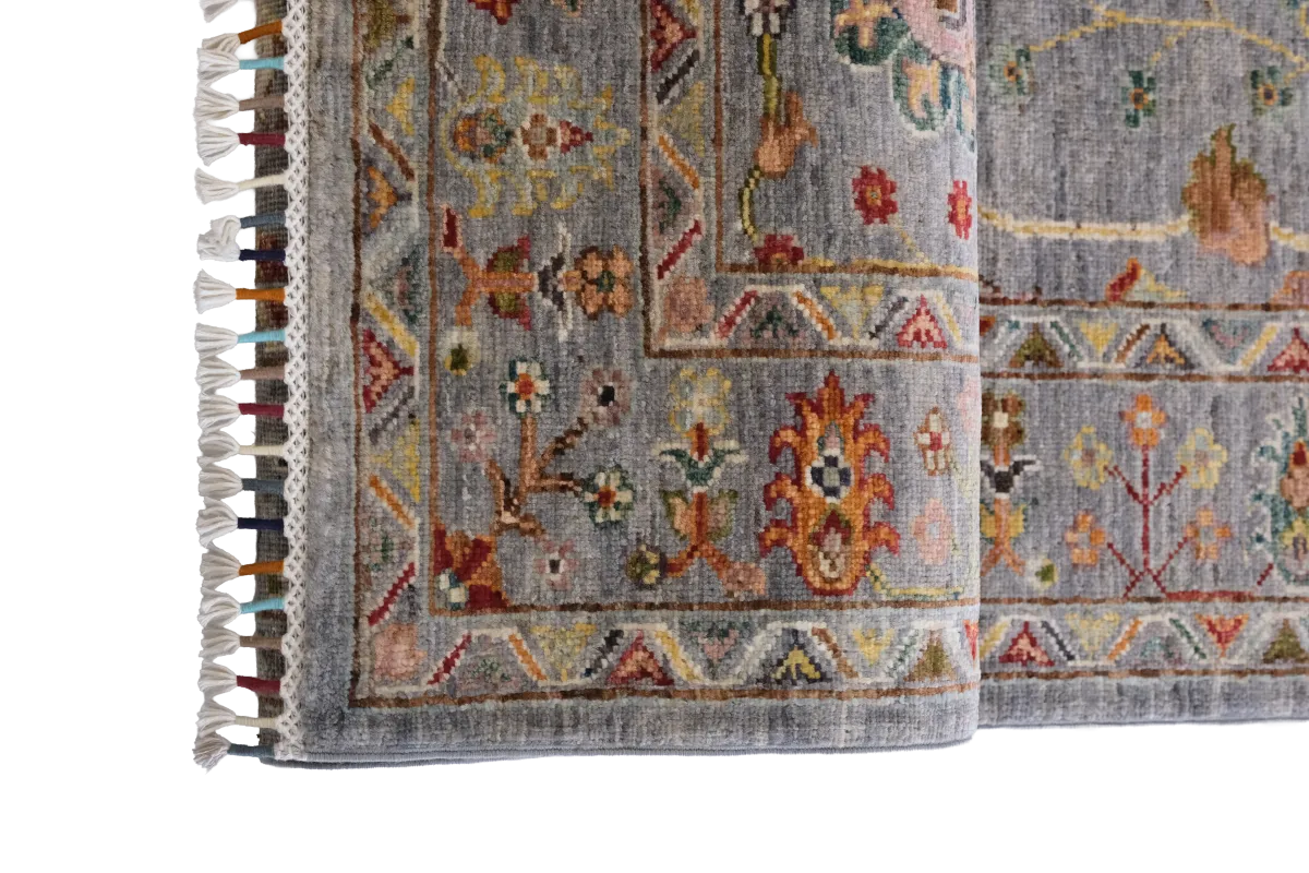 Afgan Halı  %100 Saf Yün  2.03x.1.92= 3.00m2  35x40 ilmek