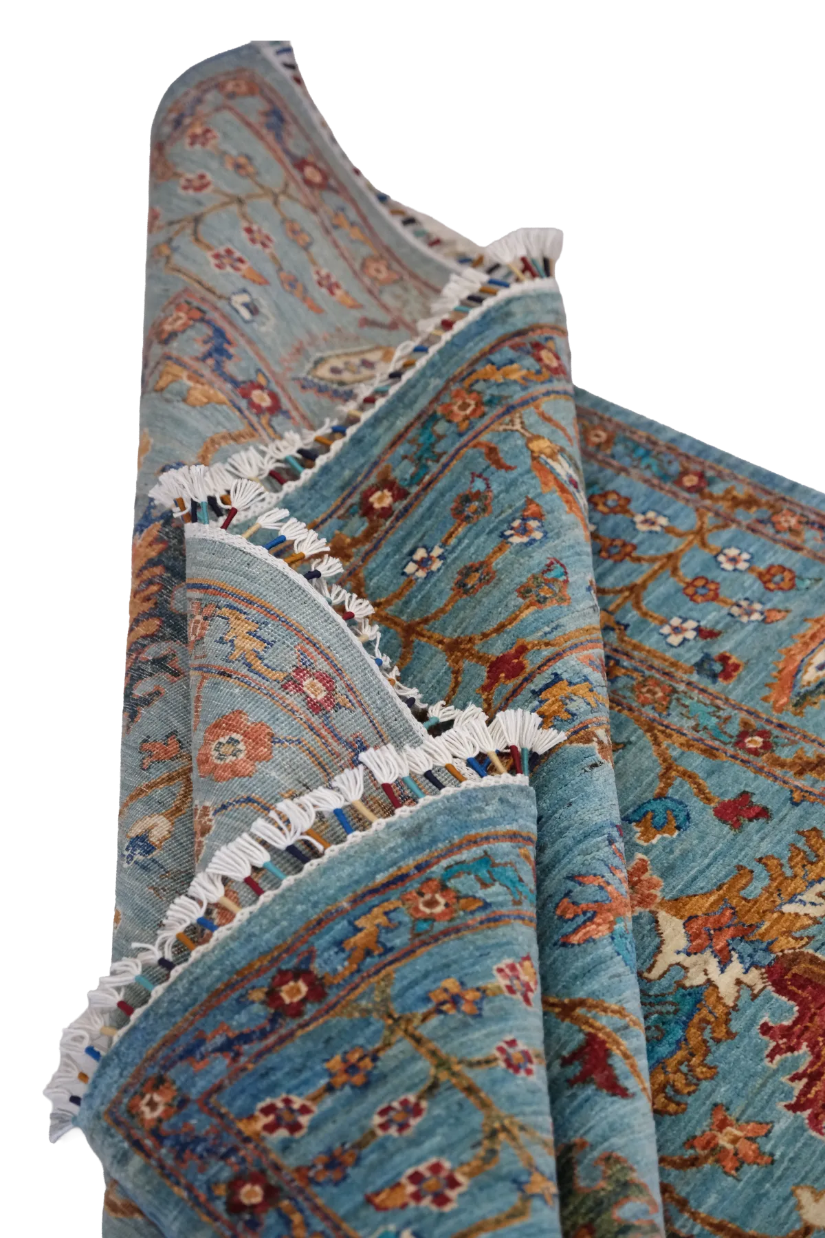 Afgan Halı  %100 Saf Yün  2.40x.1.71= 4.10m2  35x40 ilmek