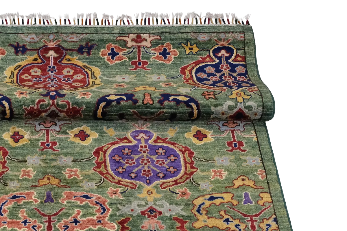 Afgan Halı  %100 Saf Yün  1.80x.1.23= 2.21m2  35x40 ilmek